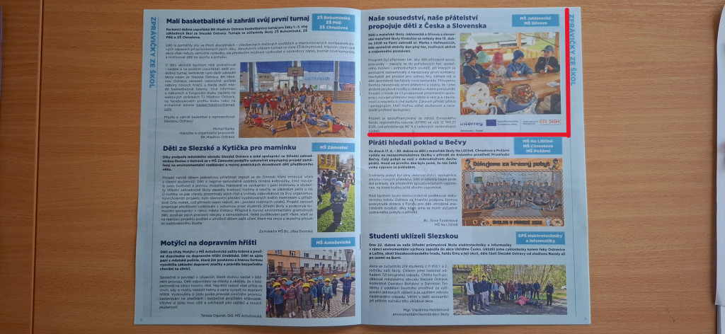 Jsme v novinách