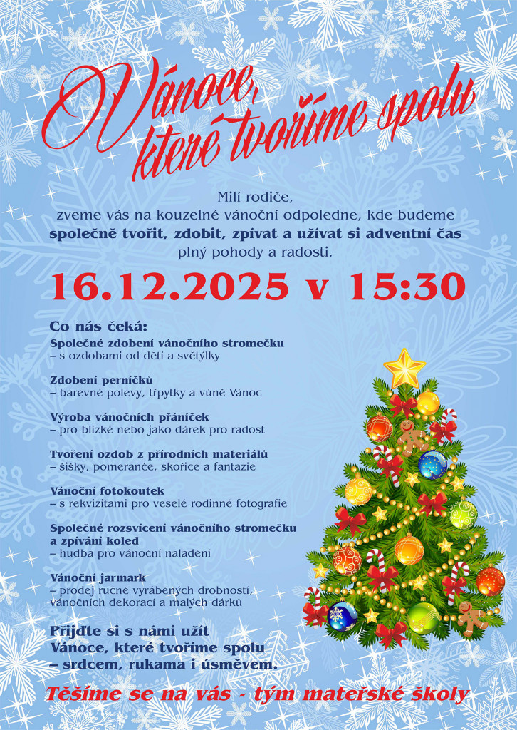 Vánoce, které tvoříme spolu