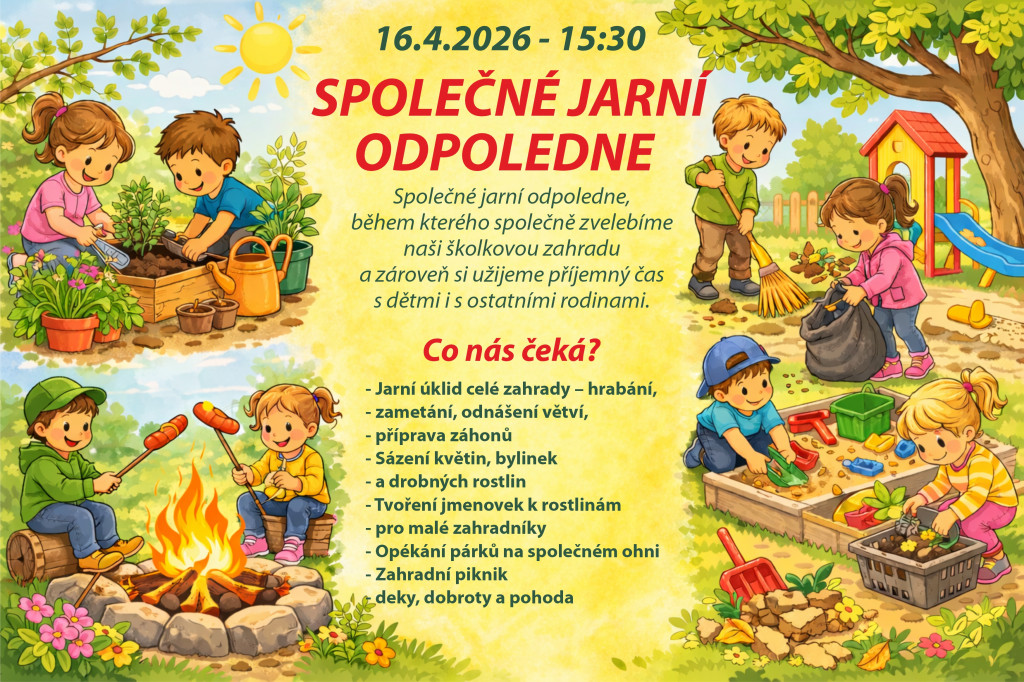 Společné jarní odpoledne