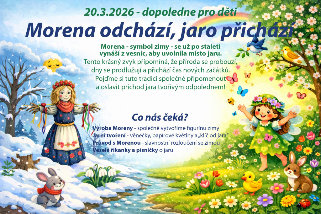 Morena odchází, jaro přichází