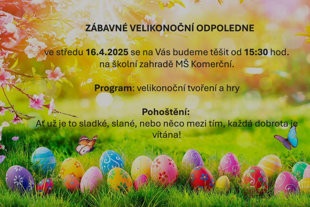 Zábavné velikonoční odpoledne